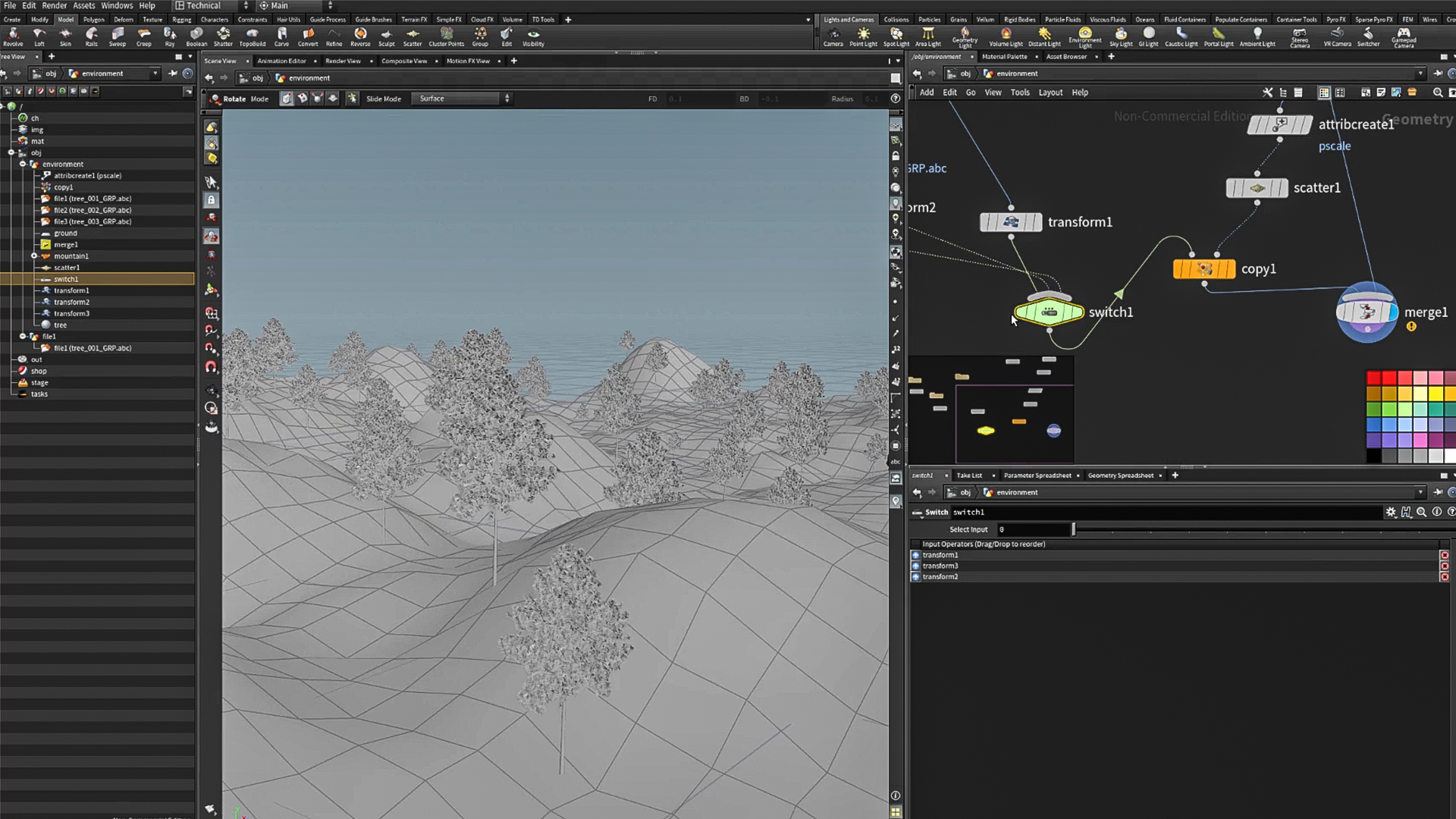 Introduction to World Building in Houdini with CAVE Academy