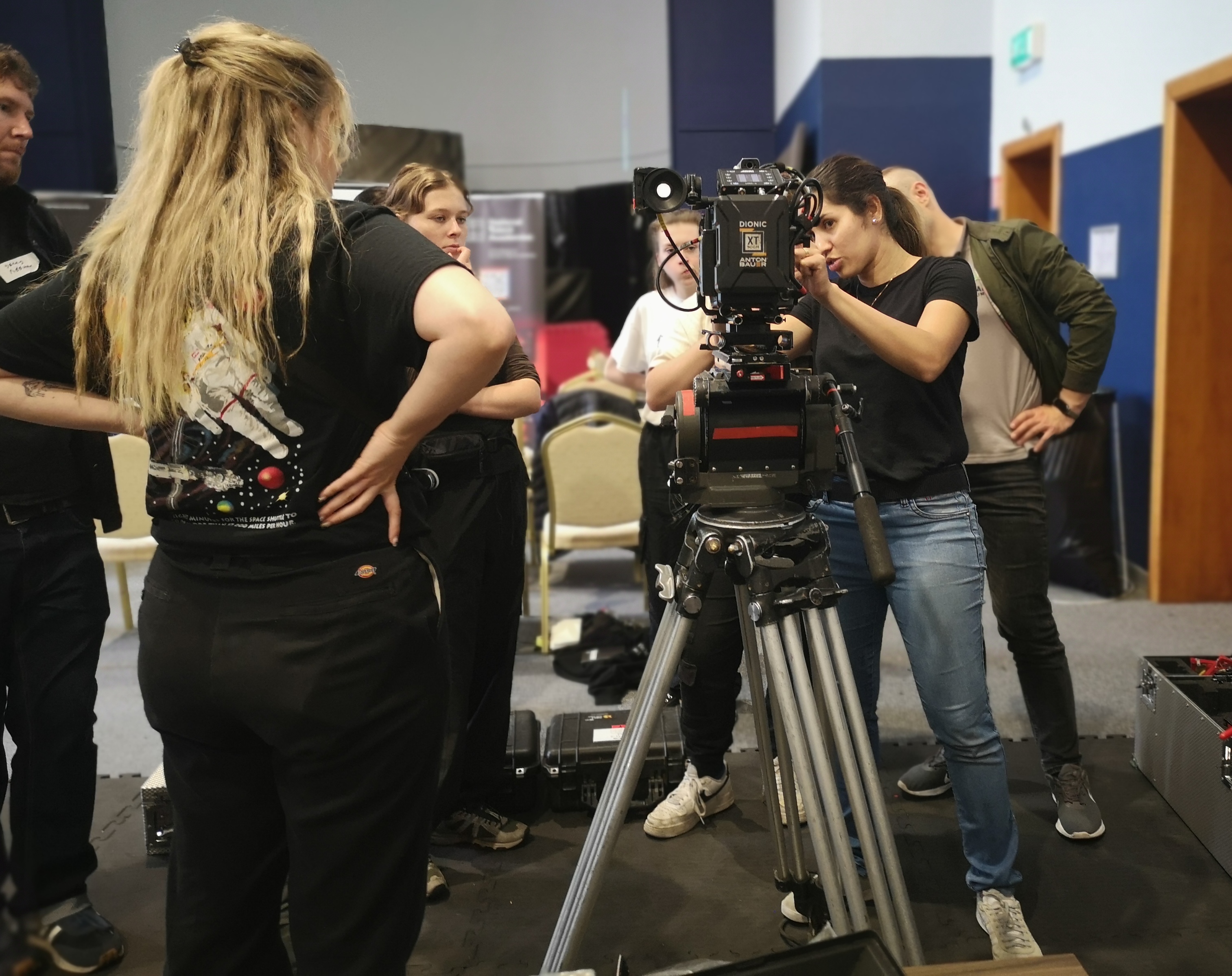 First day on set as a Camera Trainee