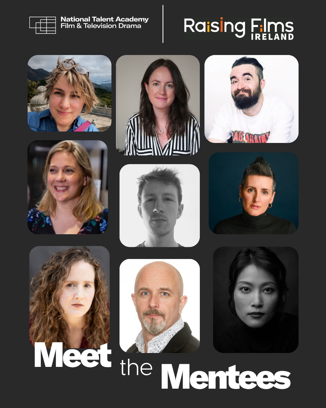 Raising Films Ireland and the NTA Film & TV Announce Recipients of the 2025 Mentorship Scheme